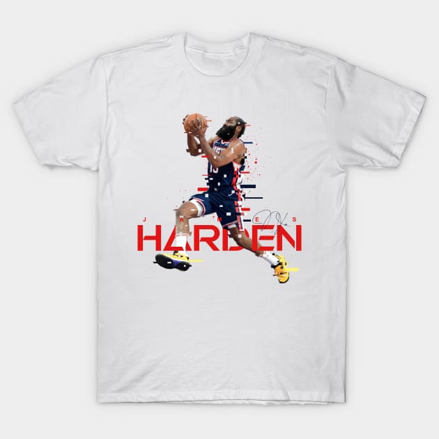 James Harden T-Shirt by Juantamad